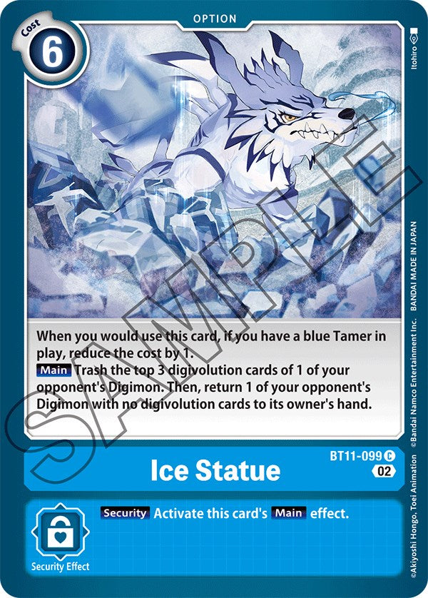 Ice Statue [BT11-099] [Dimensional Phase] | Event Horizon Hobbies CA