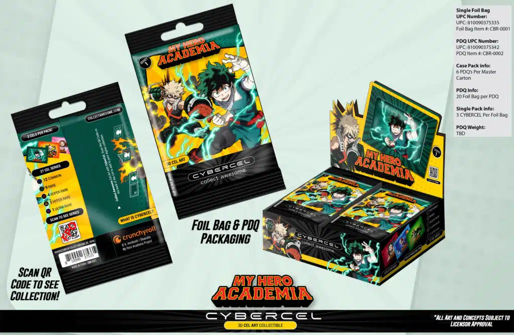 My Hero Academia - Cybercel - Booster box | Event Horizon Hobbies CA