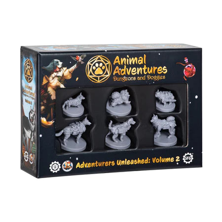 Roleplaying Game - Animal Adventures: Dungeons and Doggies Adventures Unleashed: Volume 2 | Event Horizon Hobbies CA