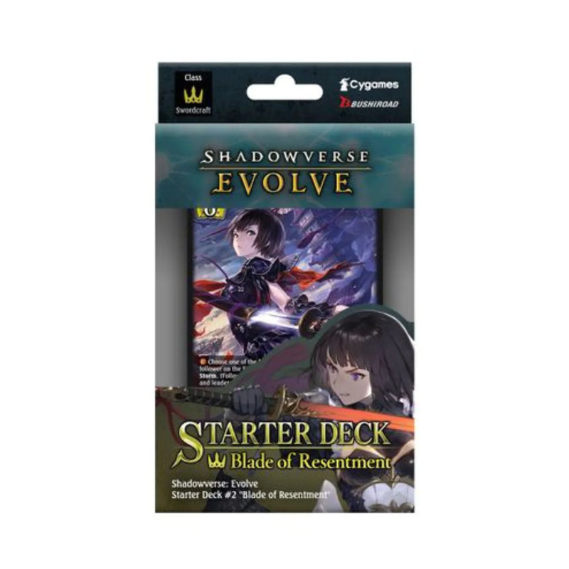 Shadowverse: Evolve - Starter Deck - Blade of Resentment