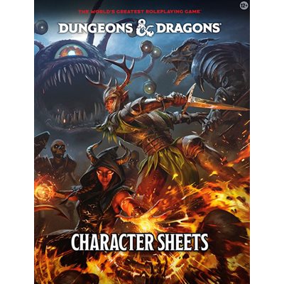 Dungeons & Dragons: Character Sheets | Event Horizon Hobbies CA