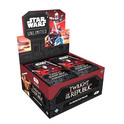 Star Wars Unlimited - Twilight of the Repulic - Booster Display