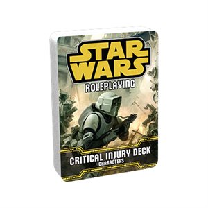 Star Wars RPG - Playing Cards - Critical injury Deck | Event Horizon Hobbies CA