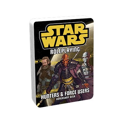 Star Wars RPG - Playing Cards - Hunter & force Users | Event Horizon Hobbies CA