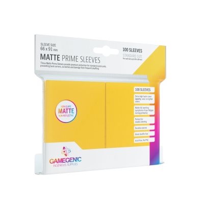 Sleeves  - Gamegenic - MATTE Prime Sleeves (100ct) | Event Horizon Hobbies CA