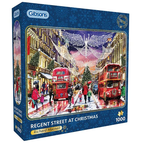 Jigsaw Puzzle - Gibsons -  Regent Street at Christmas