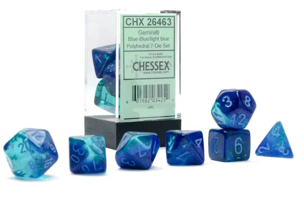 Dice - Chessex - Polyhedral (7pc) - Gemini