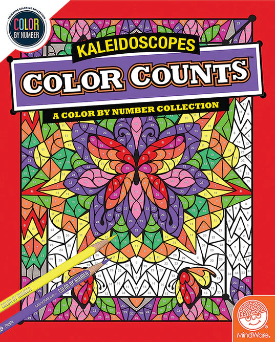 MindWare - Color by Number - Kaleidoscopes | Event Horizon Hobbies CA