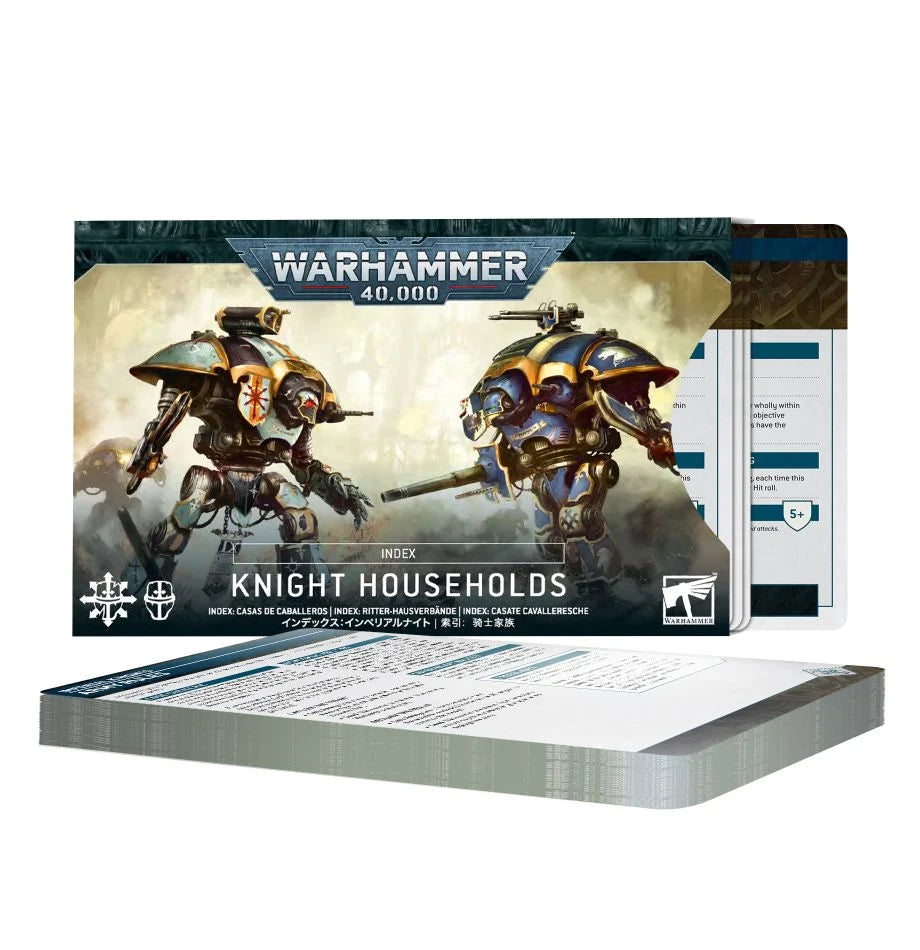 40k - Index - Knight Households | Event Horizon Hobbies CA