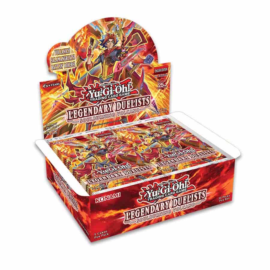 Yu-Gi-Oh - Legendary Duelists - Soulburning Volcano - Booster Box | Event Horizon Hobbies CA