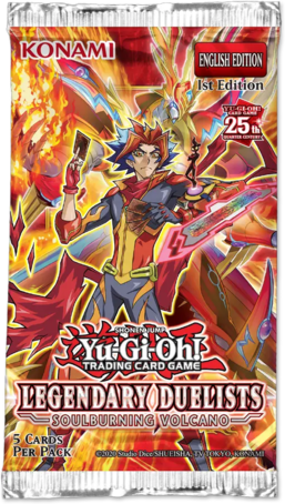 Yu-Gi-Oh - Legendary Duelists: Soulburning Volcano - Booster Pack | Event Horizon Hobbies CA