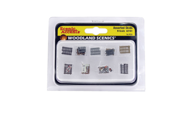 Scenic Accents - N Scale - Assorted Skids