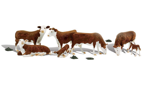 Scenic Accents - N Scale - Hereford Cows