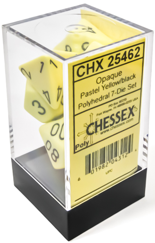 Dice - Chessex - Polyhedral (7pc) - Opaque