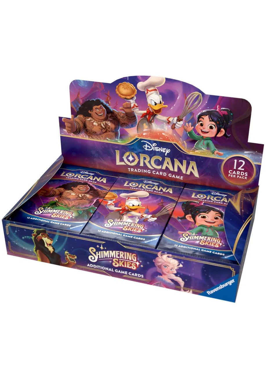 Disney Lorcana - Shimmering Skies - Booster Display | Event Horizon Hobbies CA