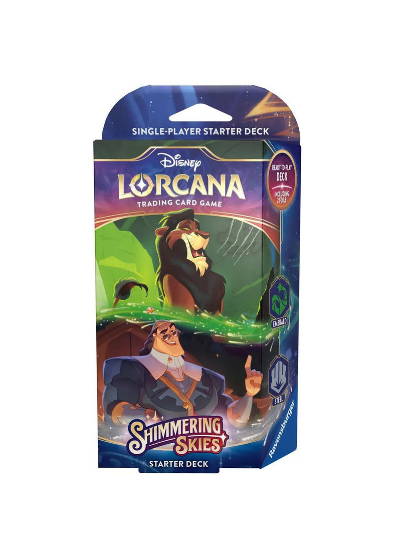 Disney Lorcana - Shimmering Skies - Starter Decks