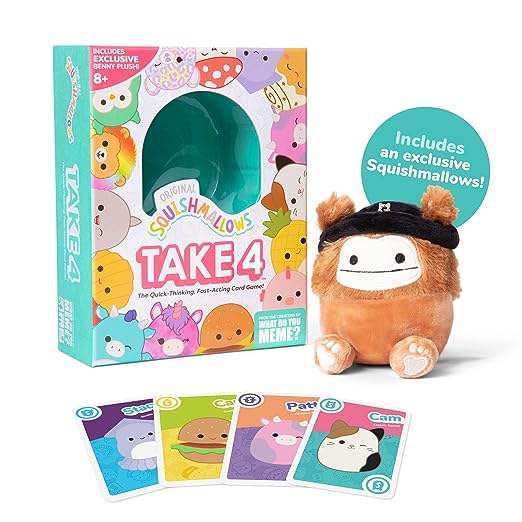 Board Games - Take 4 - Squishmallows