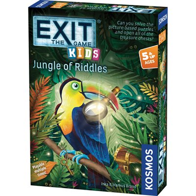 Board Games - Exit Kids - Jungle of Riddles | Event Horizon Hobbies CA