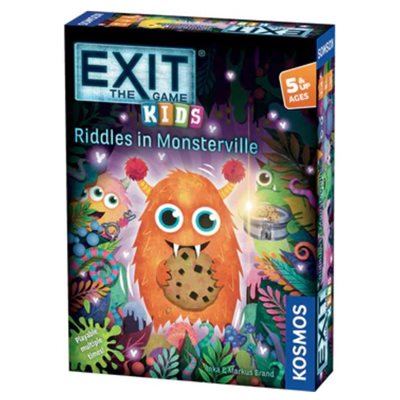 Board Games - Exit - Kids - Riddles in Monsterville