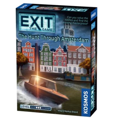 Board Games - Exit - The Hunt Thruogh Amsterdam | Event Horizon Hobbies CA