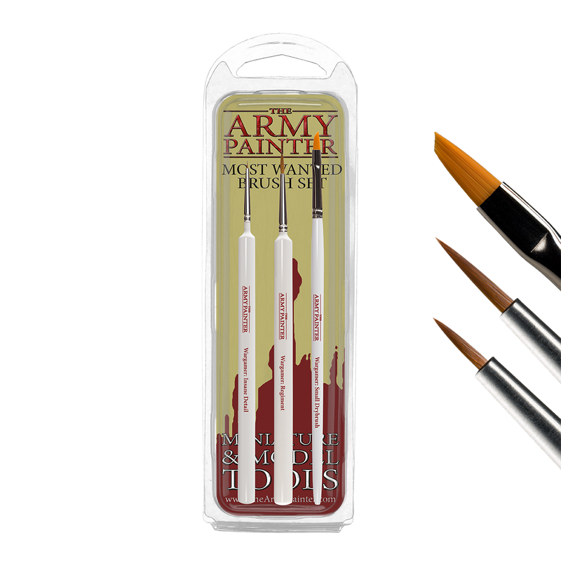 The Army Painter: Most Wanted Brush Set