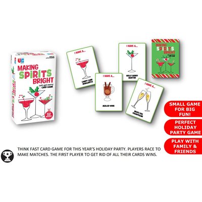 Making Spirits Bright - Holiday Board Games (Card Game)