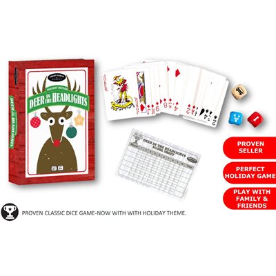 Deer In The Headlights - Holiday Board Games (Card Game)