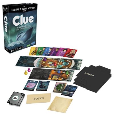 Board Games - Clue - Sabotage on the High Seas