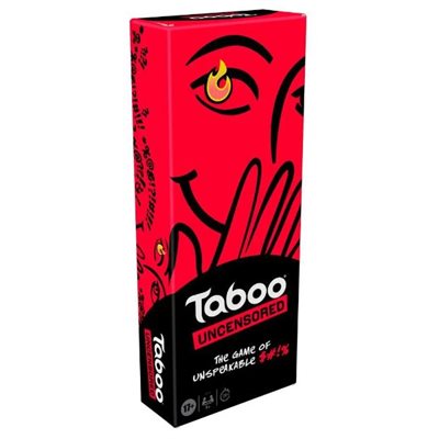 Board Game - Taboo - Uncensored | Event Horizon Hobbies CA