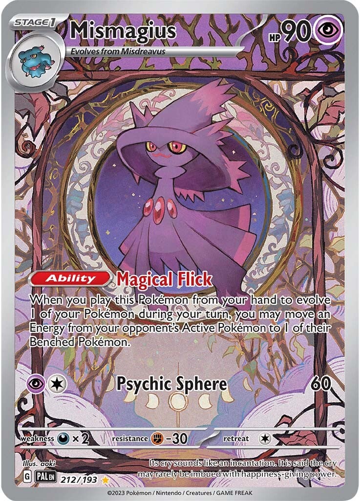 Mismagius (212/193) [Scarlet & Violet: Paldea Evolved] | Event Horizon Hobbies CA