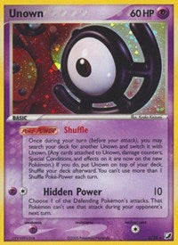 Unown (U) (U/28) [EX: Unseen Forces] | Event Horizon Hobbies CA