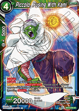 Piccolo, Fusing With Kami (BT17-076) [Ultimate Squad] | Event Horizon Hobbies CA