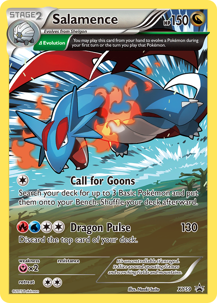 Salamence (XY59) [XY: Black Star Promos] | Event Horizon Hobbies CA