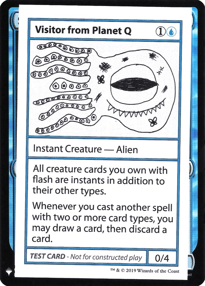 Visitor from Planet Q [Mystery Booster Playtest Cards] | Event Horizon Hobbies CA