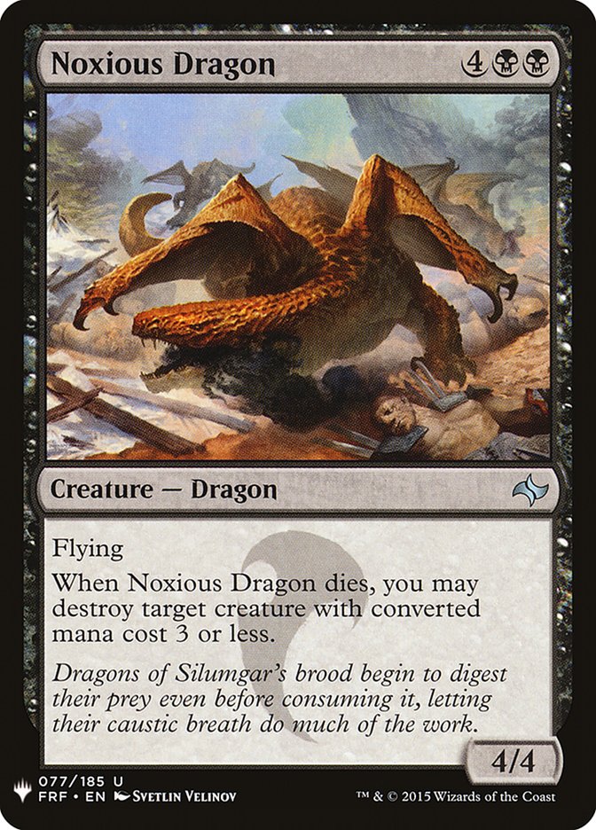 Noxious Dragon [Mystery Booster] | Event Horizon Hobbies CA