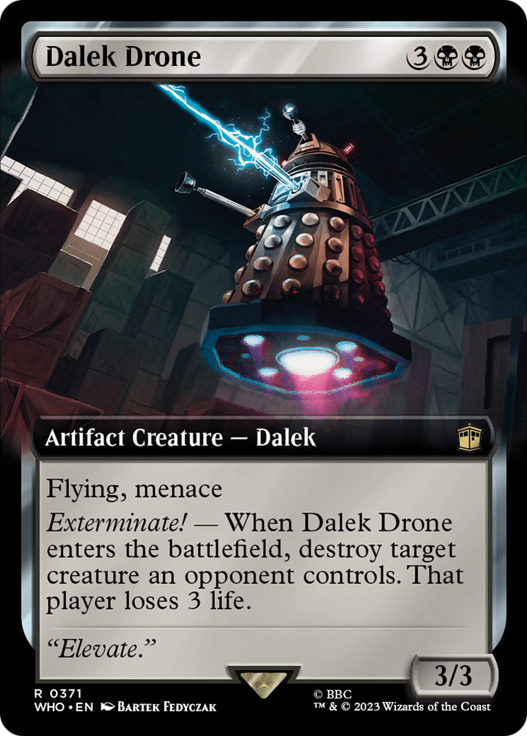 Dalek Drone (Extended Art) [Doctor Who] | Event Horizon Hobbies CA