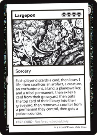 Largepox (2021 Edition) [Mystery Booster Playtest Cards] | Event Horizon Hobbies CA