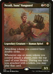 Neyali, Suns' Vanguard (Foil Etched) (Display Commander) [Phyrexia: All Will Be One Commander] | Event Horizon Hobbies CA