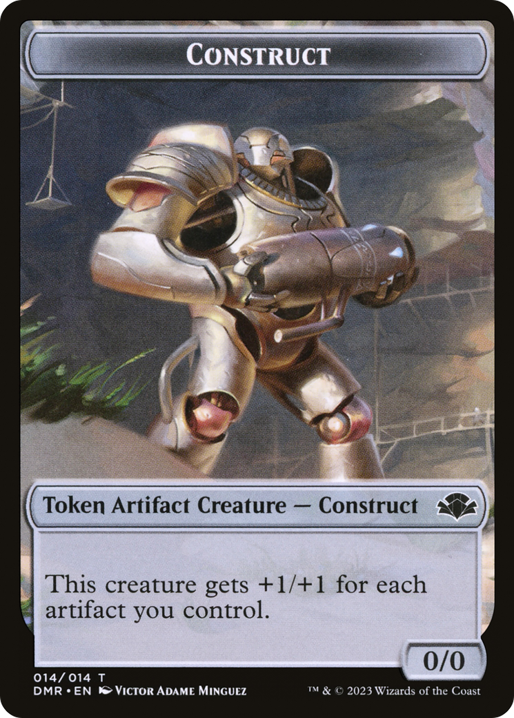 Construct Token [Dominaria Remastered Tokens] | Event Horizon Hobbies CA