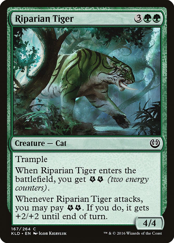 Riparian Tiger [Kaladesh] | Event Horizon Hobbies CA