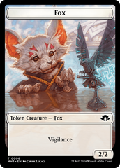 Phyrexian Germ // Fox Double-Sided Token [Modern Horizons 3 Tokens] | Event Horizon Hobbies CA