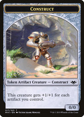 Zombie (007) // Construct (017) Double-Sided Token [Modern Horizons Tokens] | Event Horizon Hobbies CA