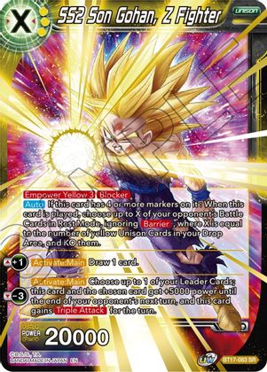 SS2 Son Gohan, Z Fighter (BT17-083) [Ultimate Squad] | Event Horizon Hobbies CA