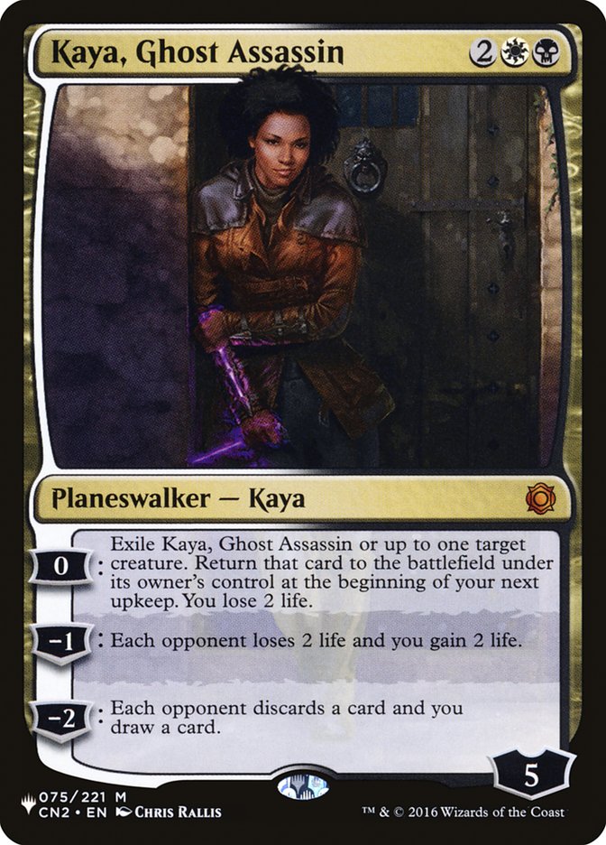 Kaya, Ghost Assassin [The List] | Event Horizon Hobbies CA