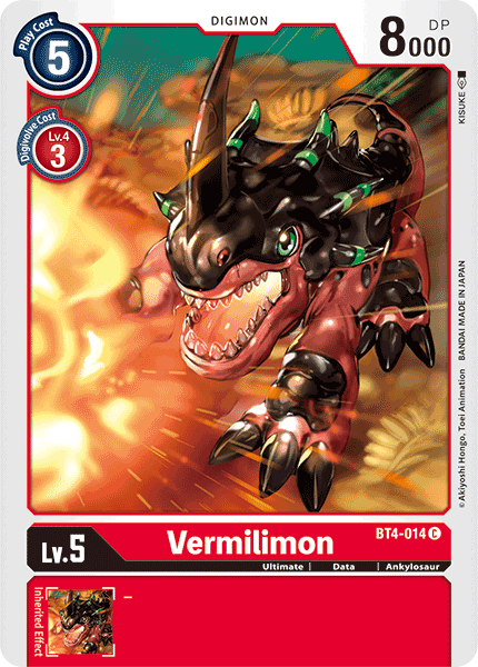 Vermilimon [BT4-014] [Great Legend] | Event Horizon Hobbies CA