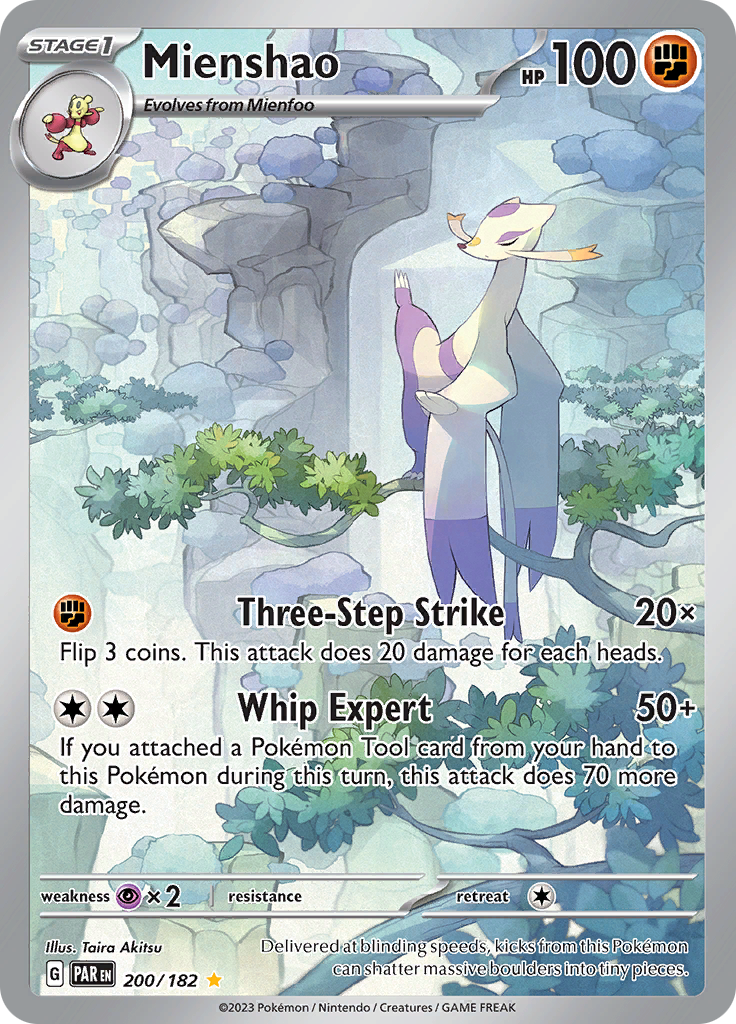 Mienshao (200/182) [Scarlet & Violet: Paradox Rift] | Event Horizon Hobbies CA