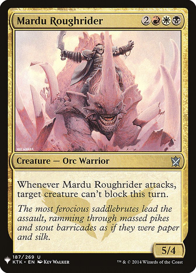 Mardu Roughrider [Mystery Booster] | Event Horizon Hobbies CA