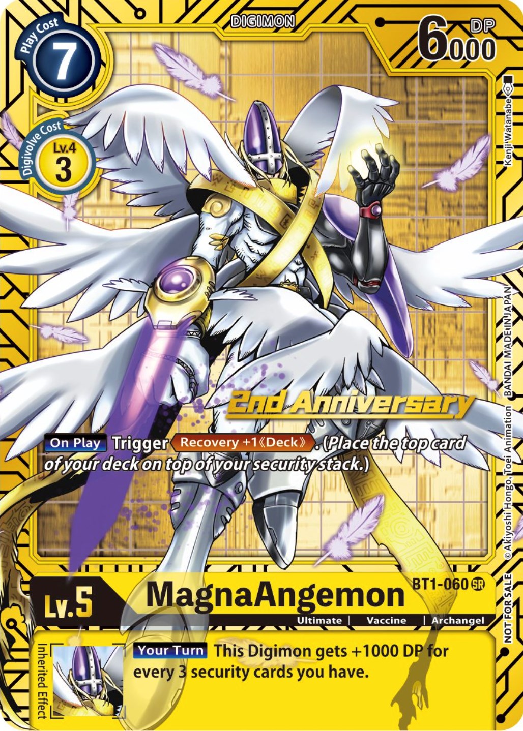 MagnaAngemon [BT1-060] (2nd Anniversary Card Set) [Release Special Booster Promos] | Event Horizon Hobbies CA