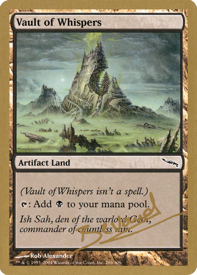 Vault of Whispers (Manuel Bevand) [World Championship Decks 2004] | Event Horizon Hobbies CA