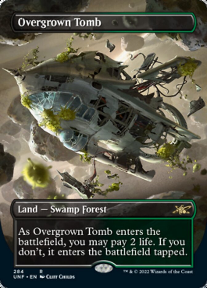 Overgrown Tomb (Borderless) [Unfinity] | Event Horizon Hobbies CA